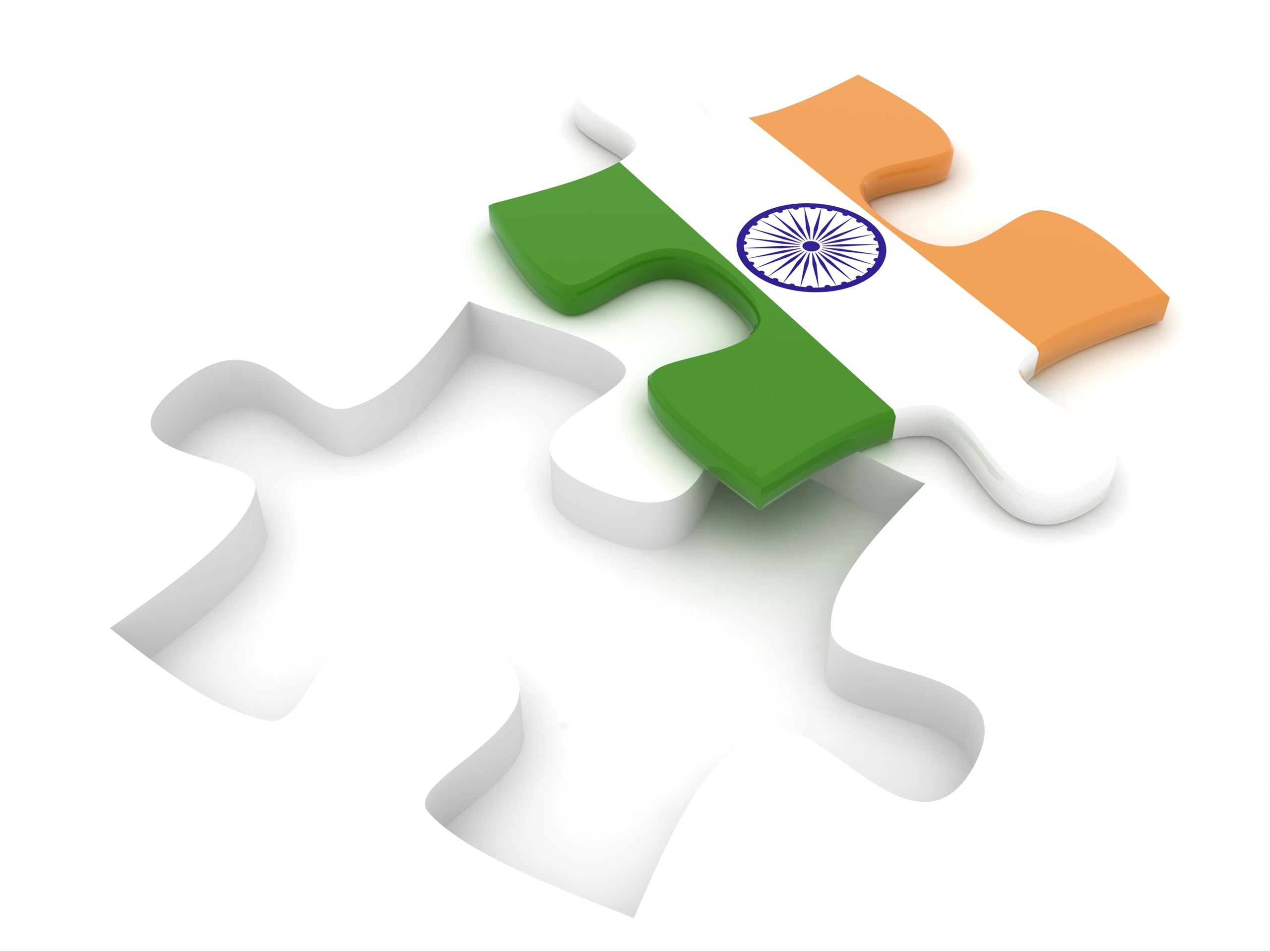 India flag puzzle